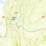 United States Geological Survey Pickel Meadow, CA (1954, 24000-Scale) digital map