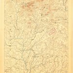 United States Geological Survey Pickens, SC (1888, 125000-Scale) digital map