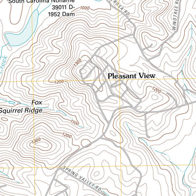 United States Geological Survey Pickens, SC (2011, 24000-Scale) digital map