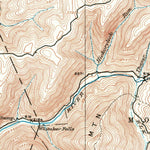 United States Geological Survey Pickens, WV (1913, 62500-Scale) digital map