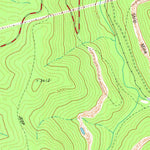 United States Geological Survey Pickens, WV (1977, 24000-Scale) digital map
