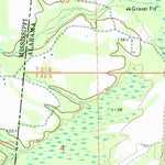 United States Geological Survey Pickensville, AL-MS (1974, 24000-Scale) digital map