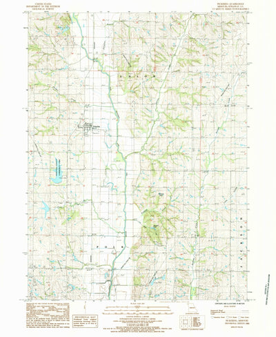 United States Geological Survey Pickering, MO (1985, 24000-Scale) digital map