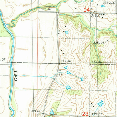 United States Geological Survey Pickering, MO (1985, 24000-Scale) digital map