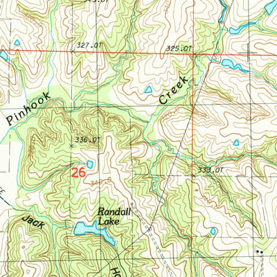 United States Geological Survey Pickering, MO (1985, 24000-Scale) digital map