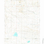 United States Geological Survey Picket Lake, WY (1961, 24000-Scale) digital map
