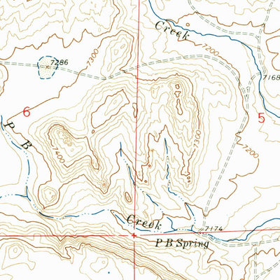 United States Geological Survey Picket Lake, WY (1961, 24000-Scale) digital map