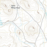 United States Geological Survey Picket Lake, WY (2021, 24000-Scale) digital map