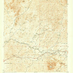 United States Geological Survey Picketpost Mountain, AZ (1949, 24000-Scale) digital map