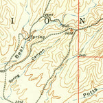 United States Geological Survey Picketpost Mountain, AZ (1949, 24000-Scale) digital map