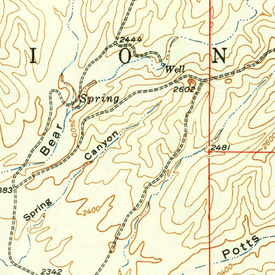 United States Geological Survey Picketpost Mountain, AZ (1949, 24000-Scale) digital map