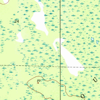 United States Geological Survey Pickett Bay, FL (1945, 24000-Scale) digital map