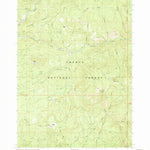 United States Geological Survey Pickett Butte, OR (1989, 24000-Scale) digital map