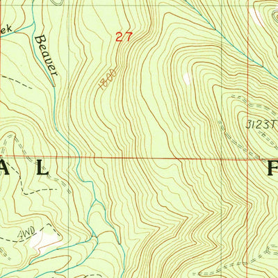 United States Geological Survey Pickett Butte, OR (1989, 24000-Scale) digital map