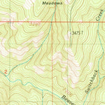 United States Geological Survey Pickett Butte, OR (1989, 24000-Scale) digital map