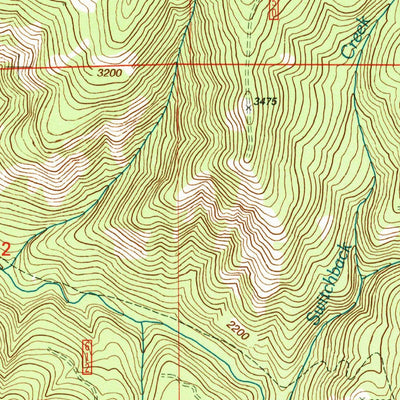 United States Geological Survey Pickett Butte, OR (1998, 24000-Scale) digital map