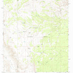 United States Geological Survey Pickett Hill, NM (1979, 24000-Scale) digital map