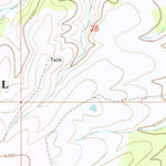 United States Geological Survey Pickett Hill, NM (1979, 24000-Scale) digital map
