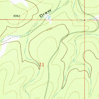 United States Geological Survey Pickett Hill, NM (1979, 24000-Scale) digital map