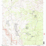 United States Geological Survey Pickett Hill, NM (2001, 24000-Scale) digital map