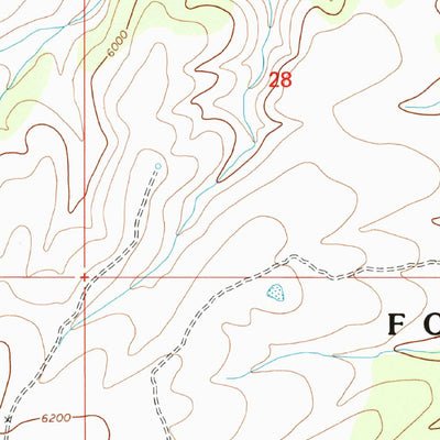 United States Geological Survey Pickett Hill, NM (2001, 24000-Scale) digital map