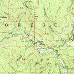 United States Geological Survey Pickett Peak, CA (1954, 62500-Scale) digital map