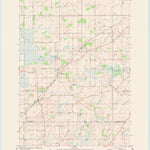 United States Geological Survey Pickett, WI (1980, 24000-Scale) digital map