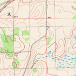 United States Geological Survey Pickett, WI (1980, 24000-Scale) digital map