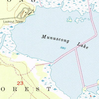 United States Geological Survey Pickford, MI (1953, 24000-Scale) digital map