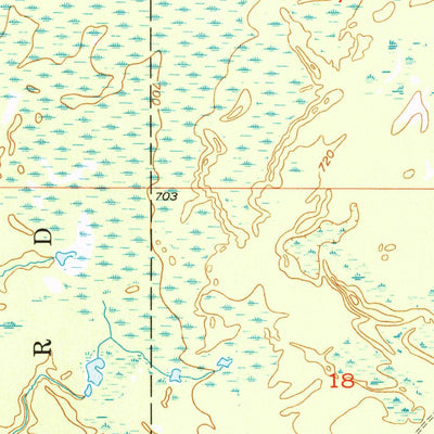 United States Geological Survey Pickford NW, MI (1953, 24000-Scale) digital map
