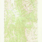 United States Geological Survey Pickle Pass, WY (1965, 24000-Scale) digital map