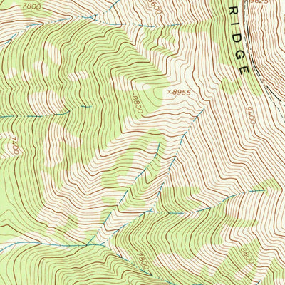 United States Geological Survey Pickle Pass, WY (1965, 24000-Scale) digital map