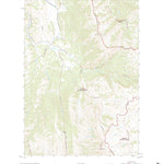 United States Geological Survey Pickle Pass, WY (2021, 24000-Scale) digital map