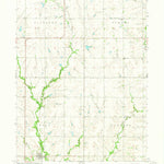 United States Geological Survey Pickrell, NE (1964, 24000-Scale) digital map