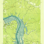 United States Geological Survey Pickwick, TN-AL (1936, 24000-Scale) digital map