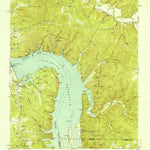 United States Geological Survey Pickwick, TN-AL (1952, 24000-Scale) digital map