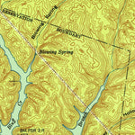 United States Geological Survey Pickwick, TN-AL (1952, 24000-Scale) digital map