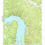United States Geological Survey Pickwick, TN-AL (1972, 24000-Scale) digital map