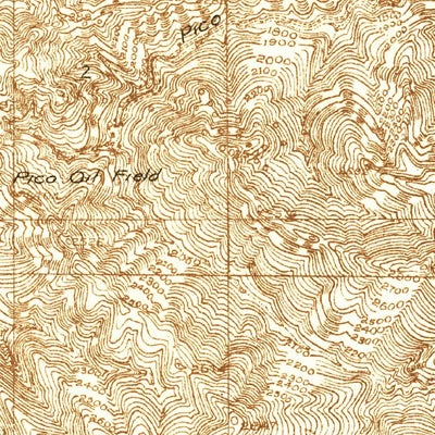 United States Geological Survey Pico, CA (1929, 24000-Scale) digital map