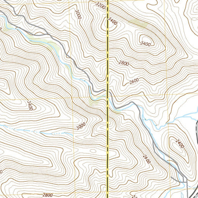 United States Geological Survey Picture Gorge West, OR (2020, 24000-Scale) digital map