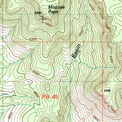 United States Geological Survey Picture Mountain, AZ (2004, 24000-Scale) digital map