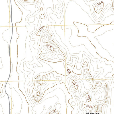 United States Geological Survey Picture Rock Hills, UT (2020, 24000-Scale) digital map