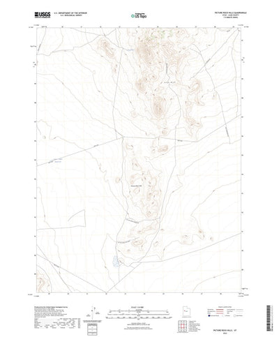 United States Geological Survey Picture Rock Hills, UT (2023, 24000-Scale) digital map