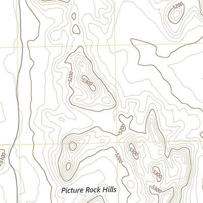United States Geological Survey Picture Rock Hills, UT (2023, 24000-Scale) digital map