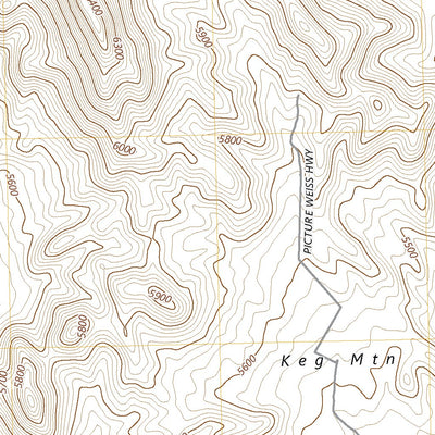 United States Geological Survey Picture Rock Hills, UT (2023, 24000-Scale) digital map