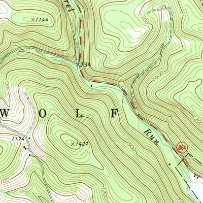 United States Geological Survey Picture Rocks, PA (1970, 24000-Scale) digital map