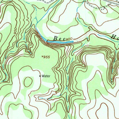 United States Geological Survey Pidcoke, TX (1958, 24000-Scale) digital map