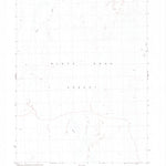United States Geological Survey Pidgeon Spring SE, NV (1980, 24000-Scale) digital map