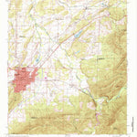 United States Geological Survey Piedmont, AL (1967, 24000-Scale) digital map
