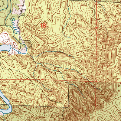 United States Geological Survey Piedmont, AL (2001, 24000-Scale) digital map